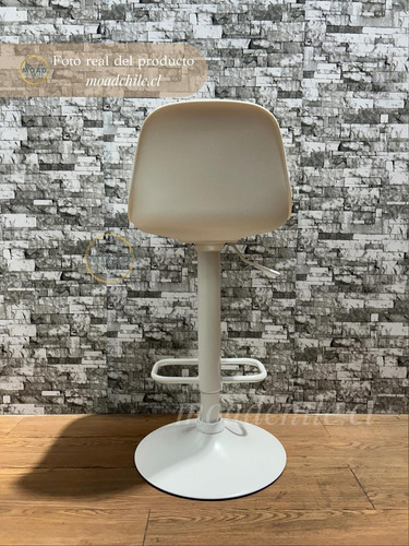 Silla De Bar Acolchada Con Espaldar Elegance X4