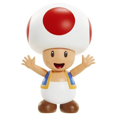 Figura De Acción Mario Acorn Plains C/ 5 Personajes Honguito