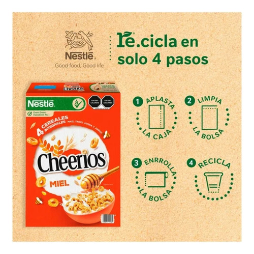 Cereal Cheerios Nestlé Miel