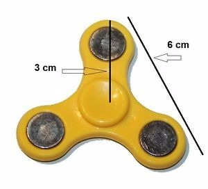 Fidget Spinner Anti Estres Pequeño Blanco ( Remate )