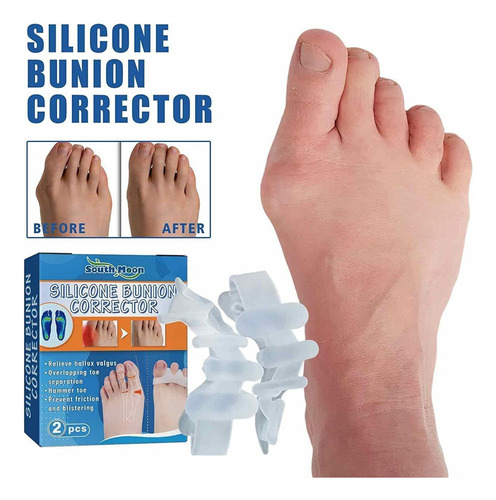 Separador Gel Para Los Dedos De Los Pies, Juego De 2 Piezas