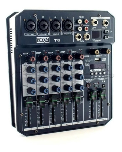 Imagem 3 de 5 de Console Boxx T6 de mistura