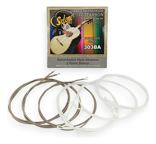 Cuerdas Encordadura Para Guitarron ; Selene - Strings