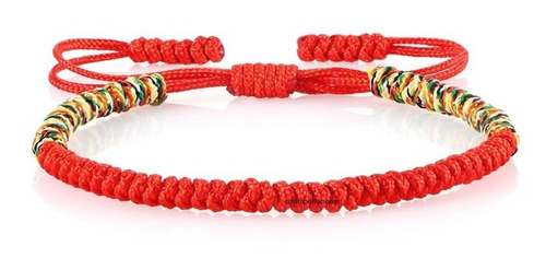 Nueva Pulsera Roja De La Suerte - Chacra Muladhara - Tibet