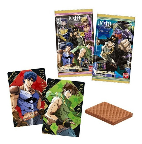 Imagen 5 de 10 de Jojo's Bizarre Adventure The Animation Special Bandai Wafer