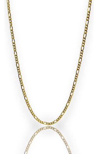 Cadena Oro 10k Italiano Estilo Cartier Gourmet 60cm 4.5mm
