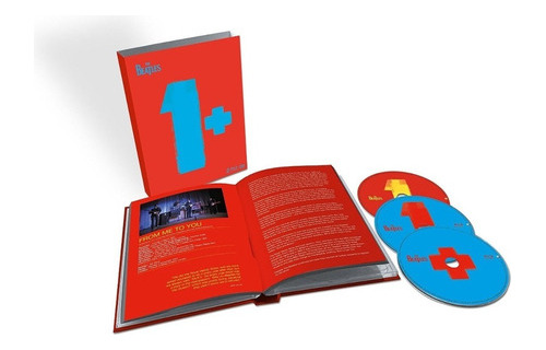 The Beatles 1+ Cd+2blu-ray+book Import.new Cerrado En Stoc