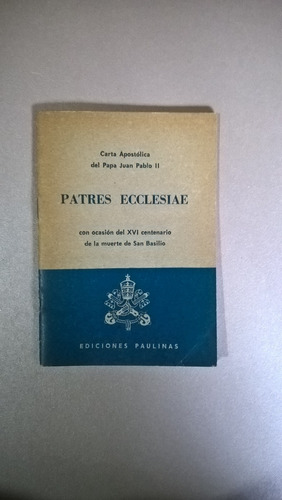 Patres Ecclesiae - Juan Pablo Ii San Basilio