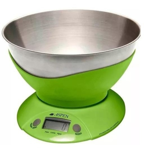 Balanza Cocina Aspen Ek3555 Digital 3kg Pesa Liquido