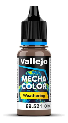 Vallejo Pintura Mecha Color Oiled Earth Wash 17 Ml Macrotec