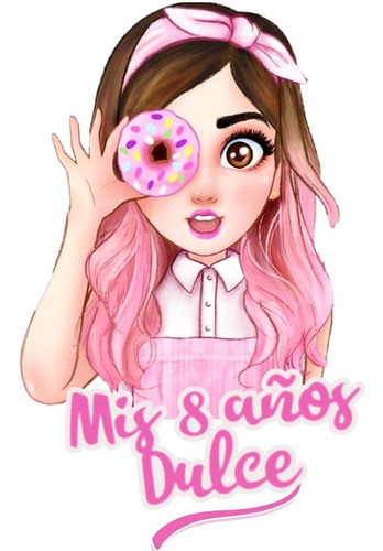 Logo Digital Mis Pastelitos Personalizado Con Tu Nombre!