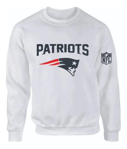 Sudadera Sueter Patriotas Moda Americano New England Unisex