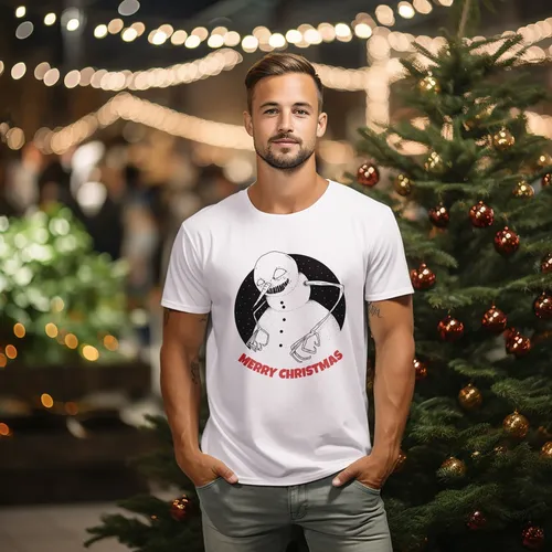 Scary Snowman Camisetas Navide as Divertidas MercadoLibre
