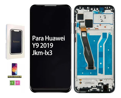 --- Pantalla Lcd Para Huawei Y9 2019 Original Con Marco