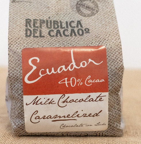 Chocolate Cobertura Leche 40% - Republica Del Cacao X 2,5 Kg