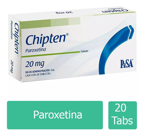 Chipten 20 Mg Caja Con 20 Tabletas