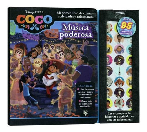 Coco - Musica Poderosa - Libro Con 95 Stickers