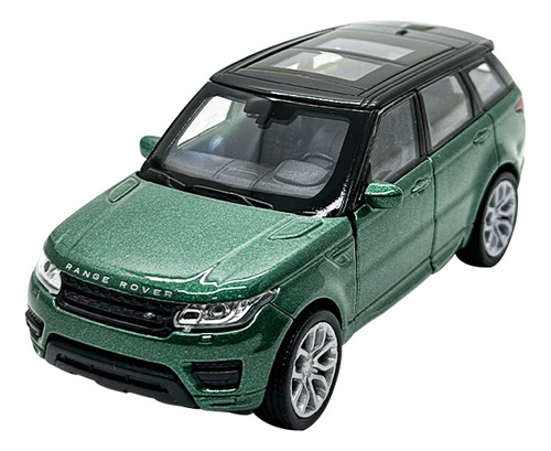 Range Rover Metal Miniatura Com Abre De Portas: Cor Verde