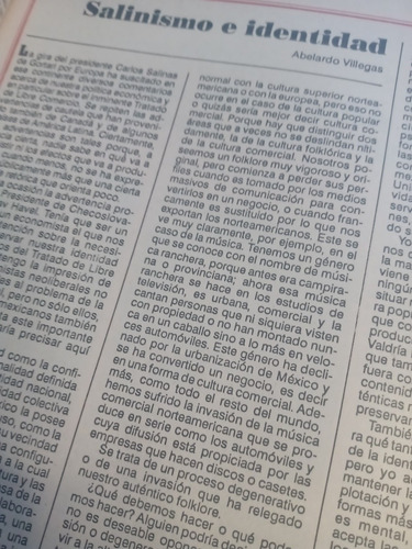 Revista Proceso Julio 1991 Salinas De Gortari (Usado)
