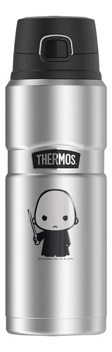 Termo Harry Potter Voldemort Acero Inoxidable Gris