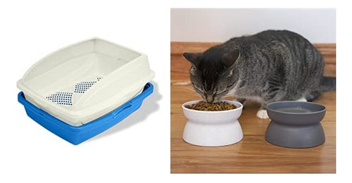 Van Ness Cp5 Sifting Cat Pan/caja De Arena Con Marco,
