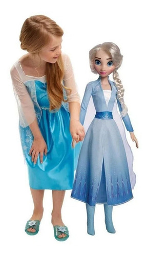 Frozen Muñecas Gigantes 55cm Anna Elsa Juego Disney Original