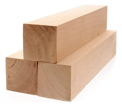 Solid Madera Dura Blocks- 10&nbsp;3/4&nbsp;inches Long By 2.