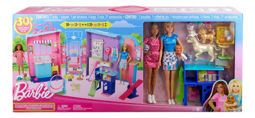 Barbie Creche De Animais De Estimação Babá - Mattel Hrg81