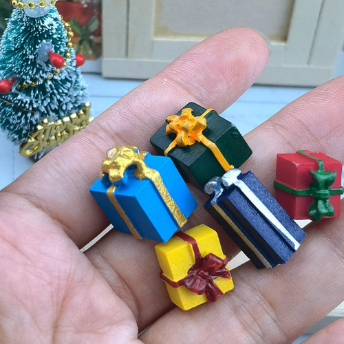 Casa De Muñecas Caja De Regalo Adorno Juego De Imaginación