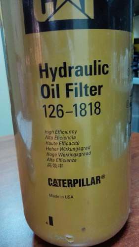 Filtro 126-1818 Caterpillar