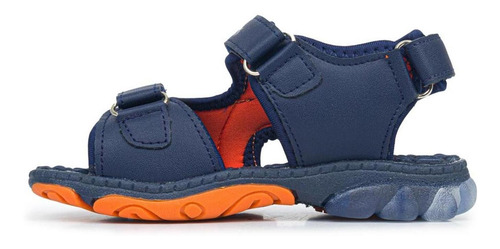 Imagen 4 de 8 de Sandalias Crosto Azul Para Niño Los Gomosos
