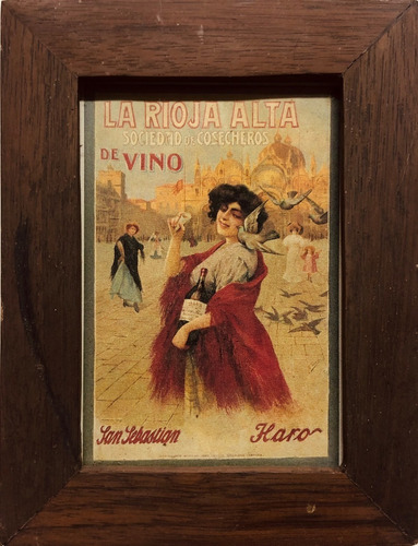 La Rioja Poster Publicitario Vintage