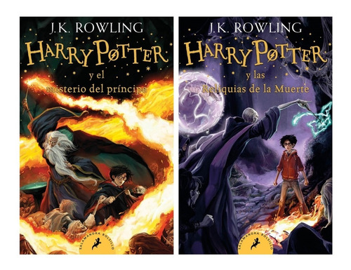 Harry Potter 6 Y 7 Misterio + Reliquias - 2 Libros Bolsillo