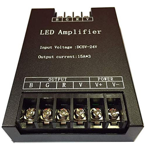 Lc 540w 45a Led Rgb Controlador Amplificador Repetidor Para