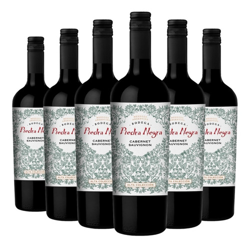 Vino Piedra Negra Cabernet Sauvignon Organico Caja X 6