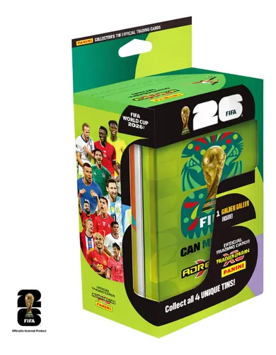 2026 FIFAワールドカップ パッチ　13点セット Lata Classic Tin Fifa 2026 13 Envelopes 104 Cards | MercadoLivre