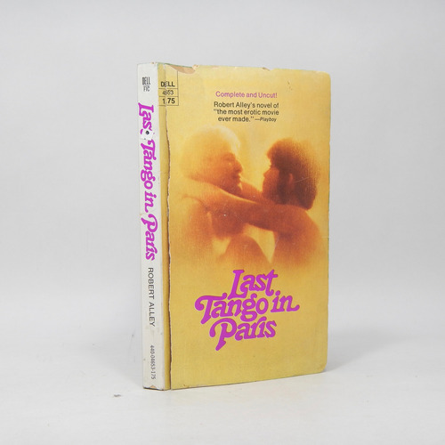 Last Tango In Paris Robert Alley A Dell Book 1973 Bg5