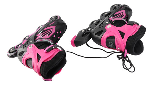 Patines Pink S Para Niños Ajustables En Línea Con Ruedas Com
