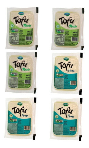 Imagem 3 de 3 de Kit Tofu Orgânico Ecobras - 6 Unidades