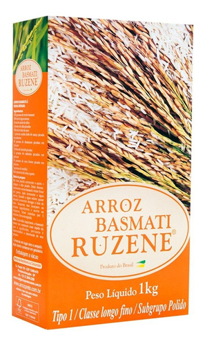 Arroz Basmati Ruzene Vácuo 1kg