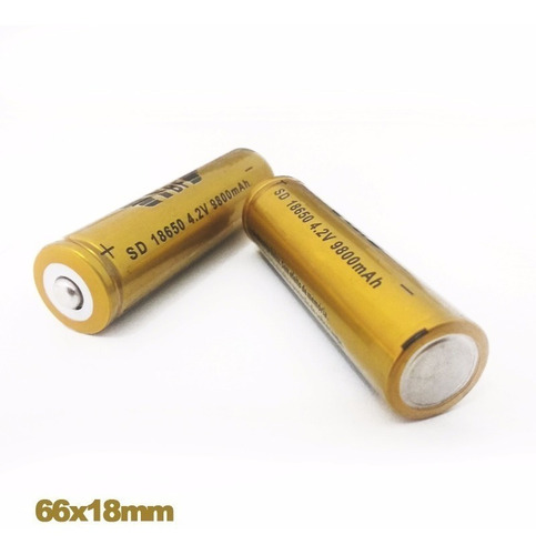 Kit 100 Bateria Recarregável 8800mah Profissional 18650 4.2v
