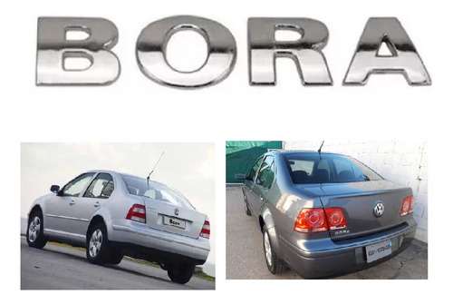 Emblema (rotulo) Bora Trasero Volkswagen Bora 2000 - 2009