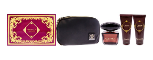 Versace Crystal Noir 90ml + Bl + Bs Set