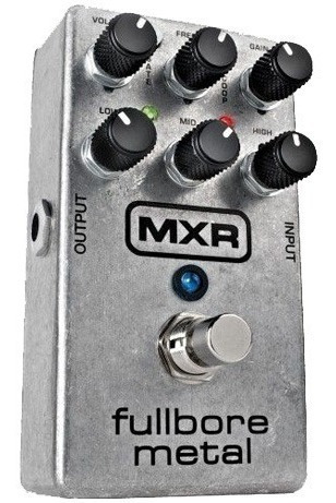 Pedal De  Efecto Para Guitarra Mxr Fullbore Metal M116