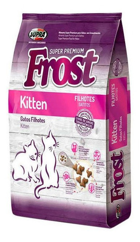 Comida Gato Frost Kitten Gato Bebe 1,5kg Con Regalo