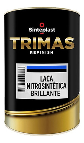 Laca Nitrosintetica 1l Blanco Brillante Trimas Sinteplast Mm