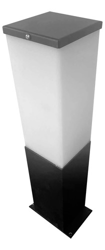 Farol Columna Piso Sendero Exterior Iluminacion Jardin G500