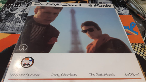 The Style Council A Paris Vinilo Maxi Ep Uk 1983 Excelente 