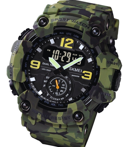  Reloj Tactico Sumergible Cronometro Alarma / Formastyle 365