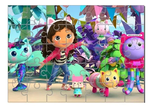 Puzzle Rompecabezas La Casa De Gabby Dia Del Niño D2 | Cuotas sin interés